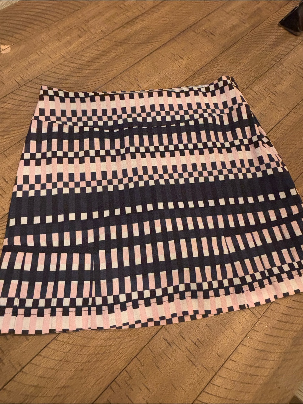 NWT Golftini Pink and Navy Golf Skort
